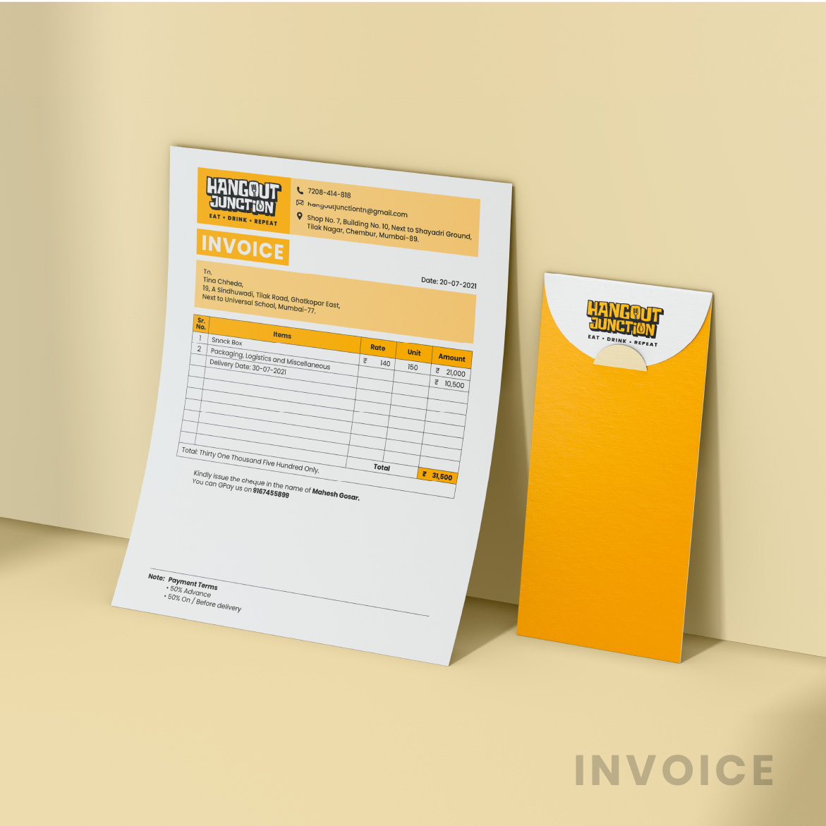 HJ-Invoice-design